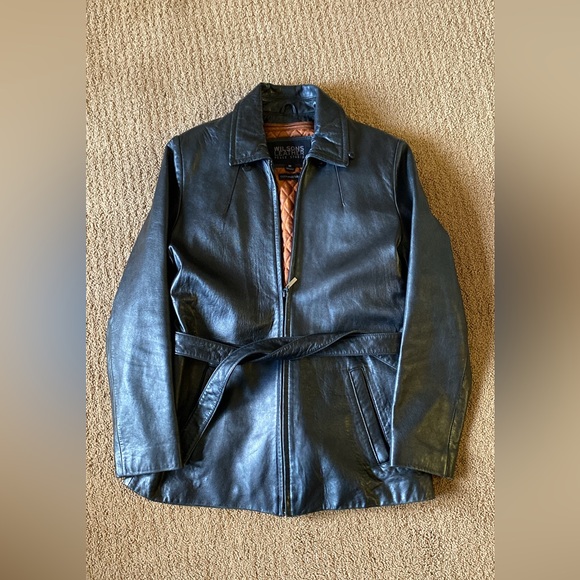 Black Women’s Wilson’s Leather Jacket Size Medium - Picture 3 of 9